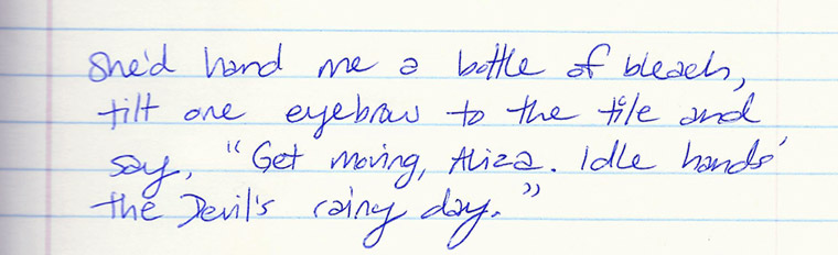Aliza's journal entry #7 of 15